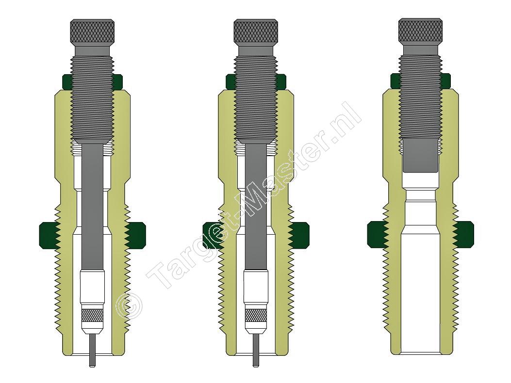 Redding Deluxe Rifle 3-Die Set .222 Remington